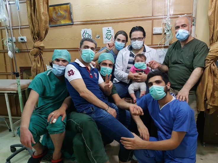 Hospital Aleppo with Sama