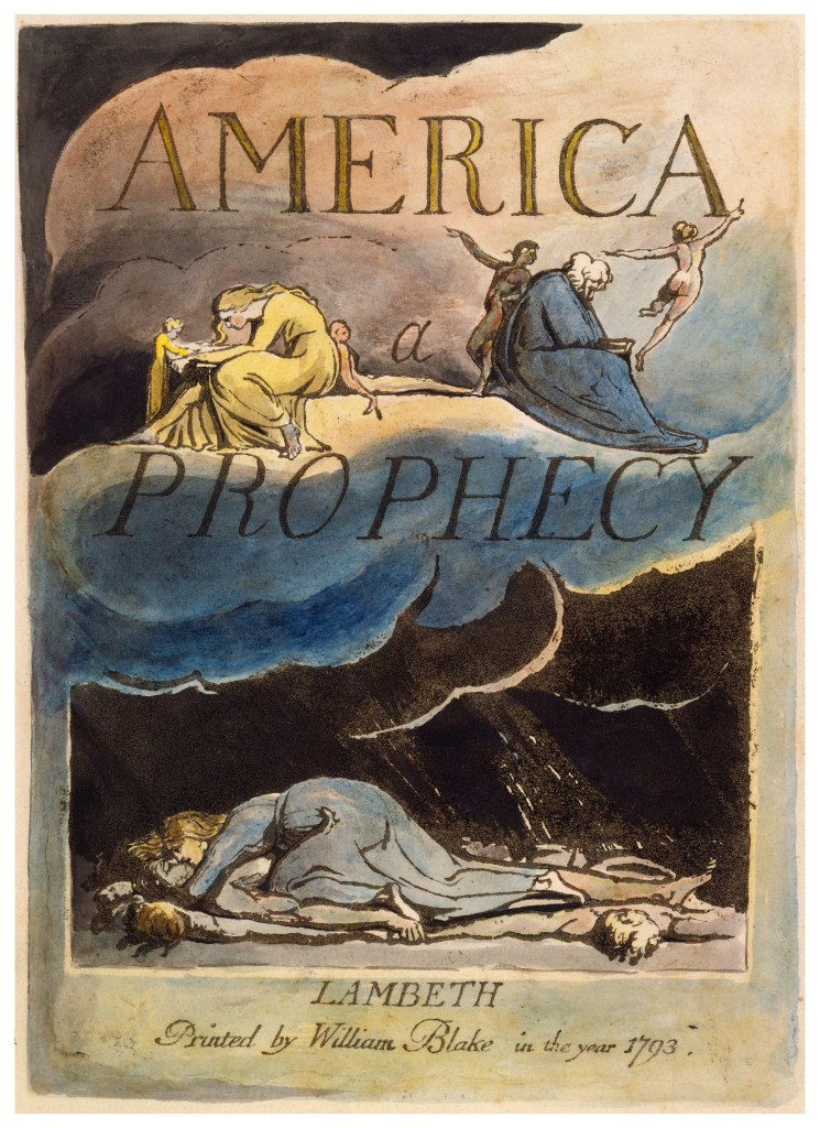 William Blake’s America: a prophecy  |  re-movies